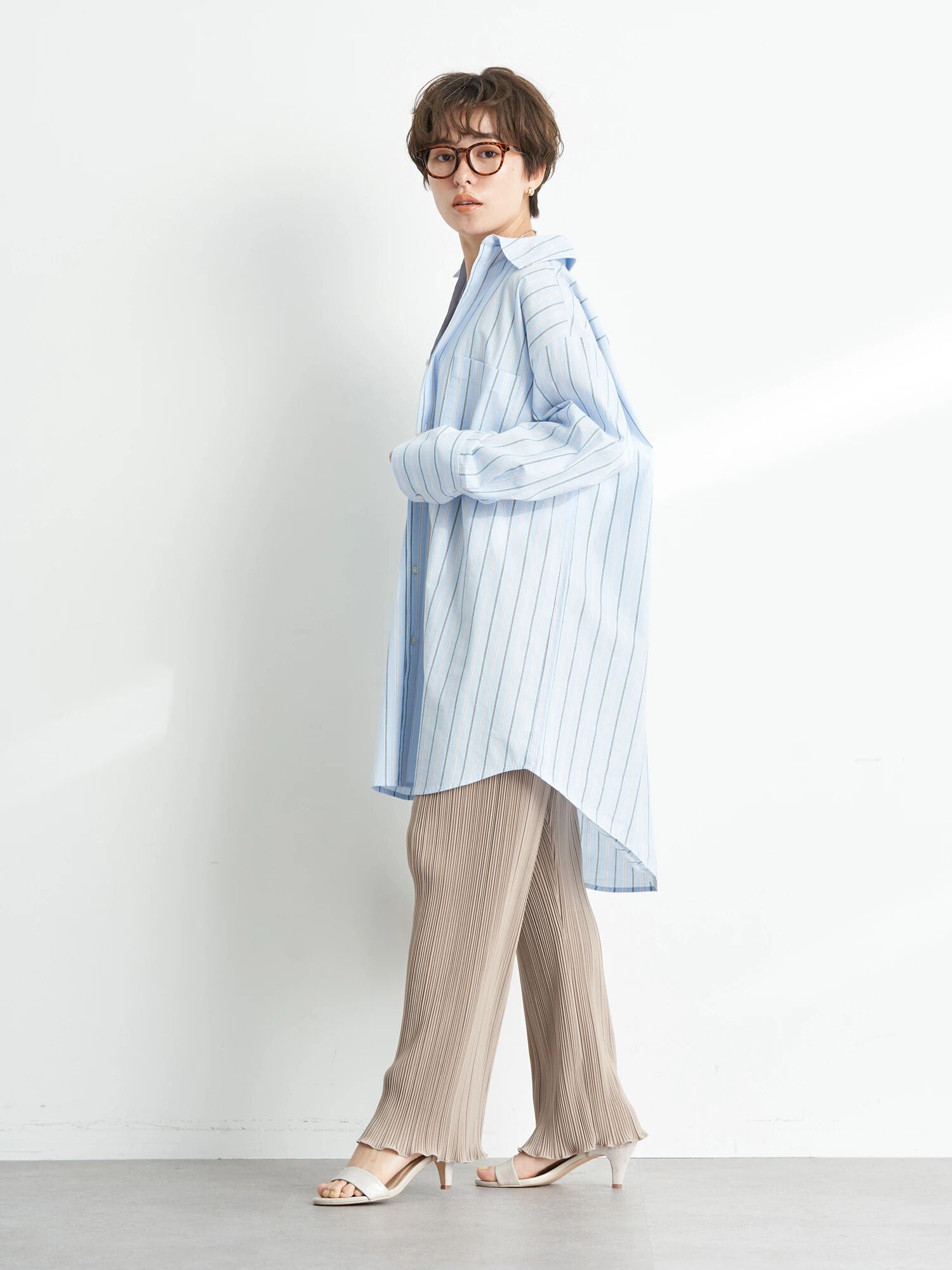 Amity Striped Overshirt