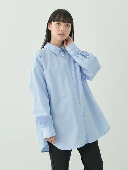 Kemeja Oversize Wanita Okii Boys-like Shirt Bobo Tokyo