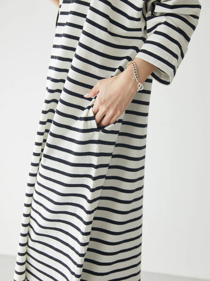 Winola Border Cut Dress