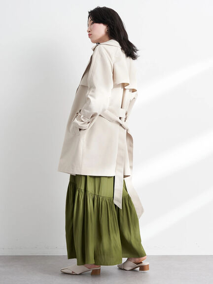 Fern Short Trench Coat