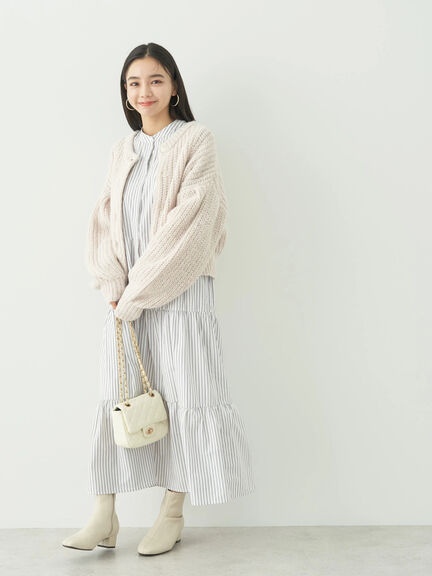 Como Short Knit Cardigan