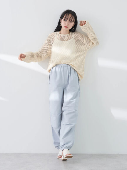 Yururi Balloon Silhouette Pants