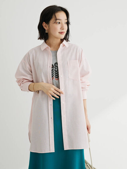 Okado Cotton Linen Oversized Shirt