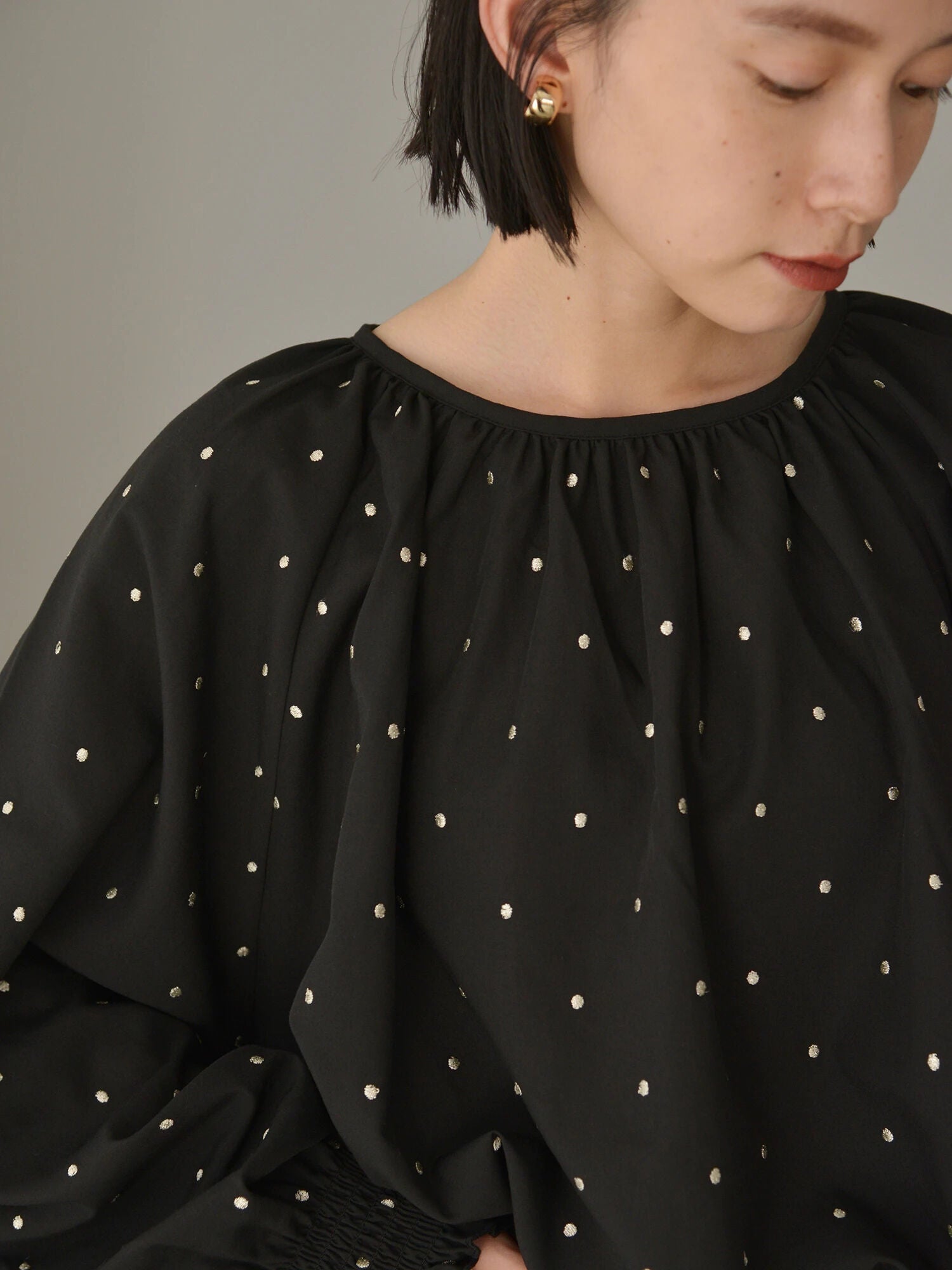 Alma Embroidery Raglan Blouse