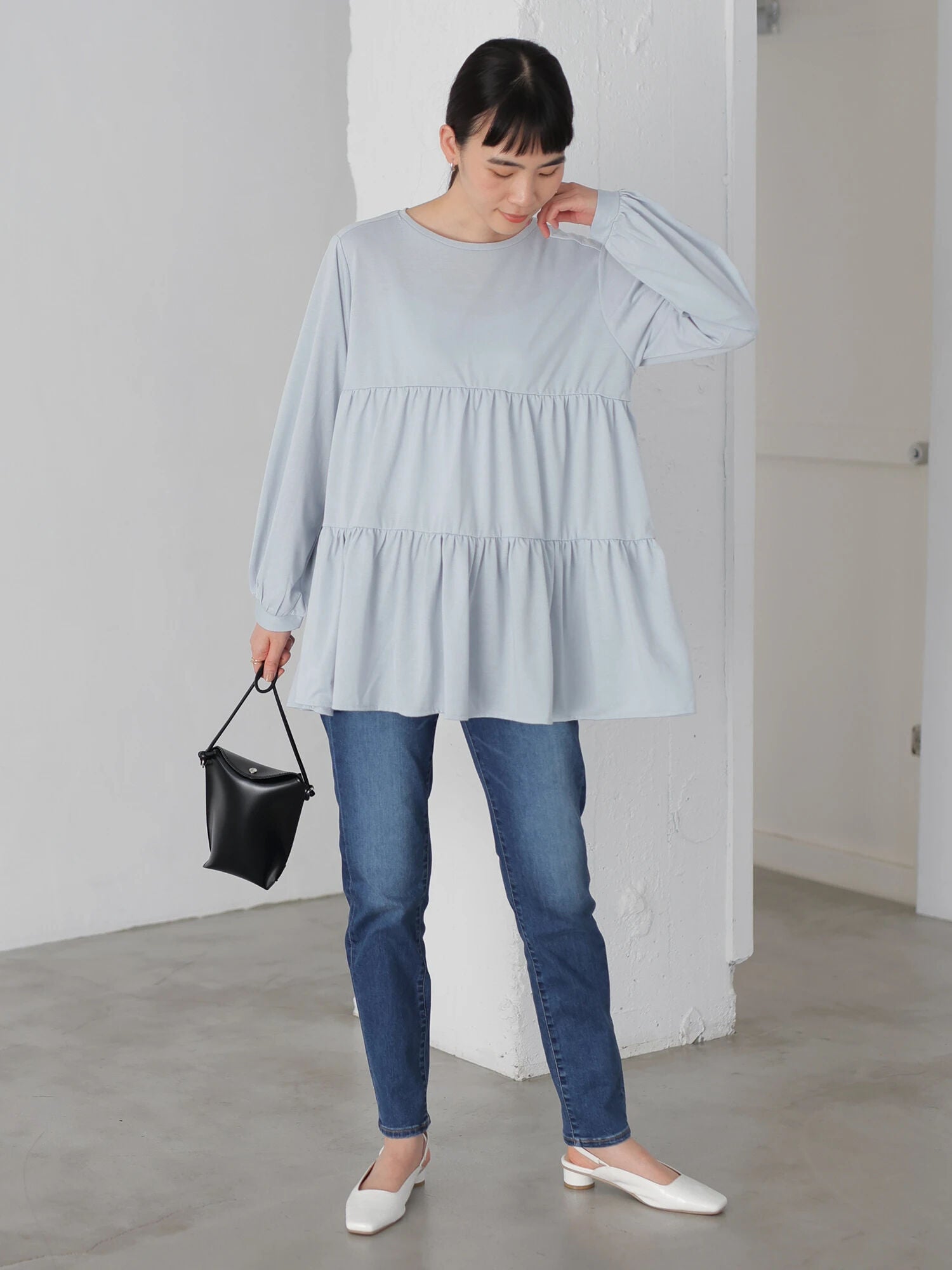 Akari Tiered Losse Blouse