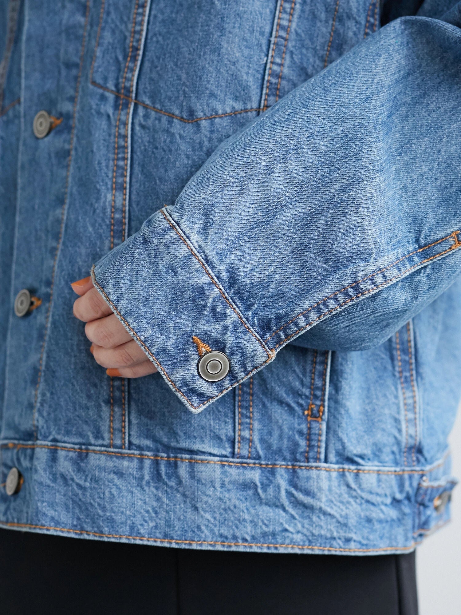 Kurumi Oversized Denim Jacket