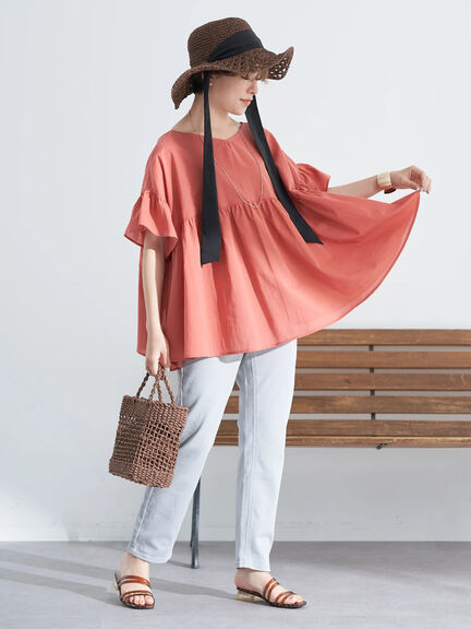 Takano 2way Short Sleeve Blouse