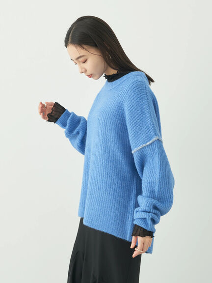 Hegen Color Knit Pullover