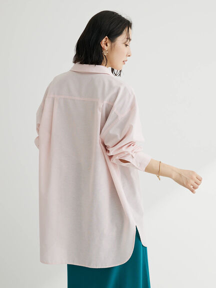 Okado Cotton Linen Oversized Shirt