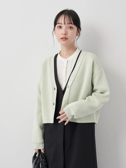 Cropped Cardigan Soun Bicolor Cardigan Bobo Tokyo