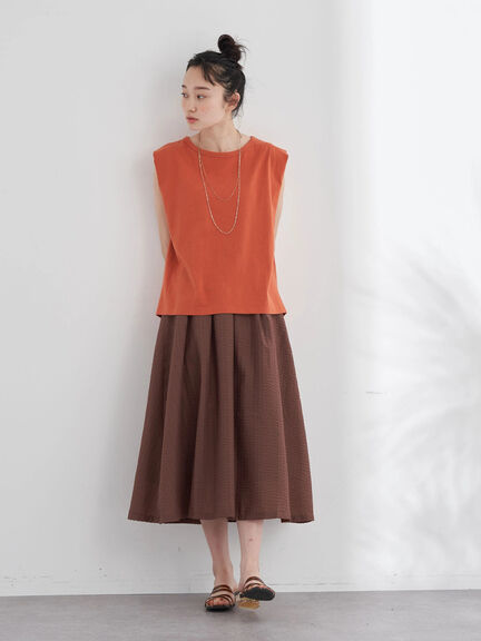 Rok Flare Nagoya Jaquard Flare Skirt