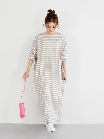 Winola Border Cut Dress