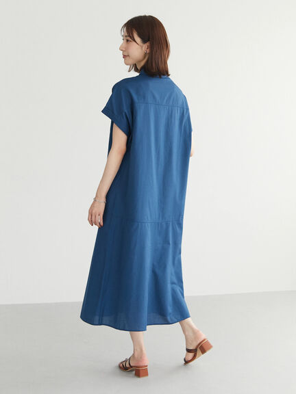 Haina Short sleeve Shirt Dress