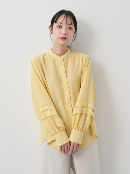 Mofu Volume Sleeve Blouse