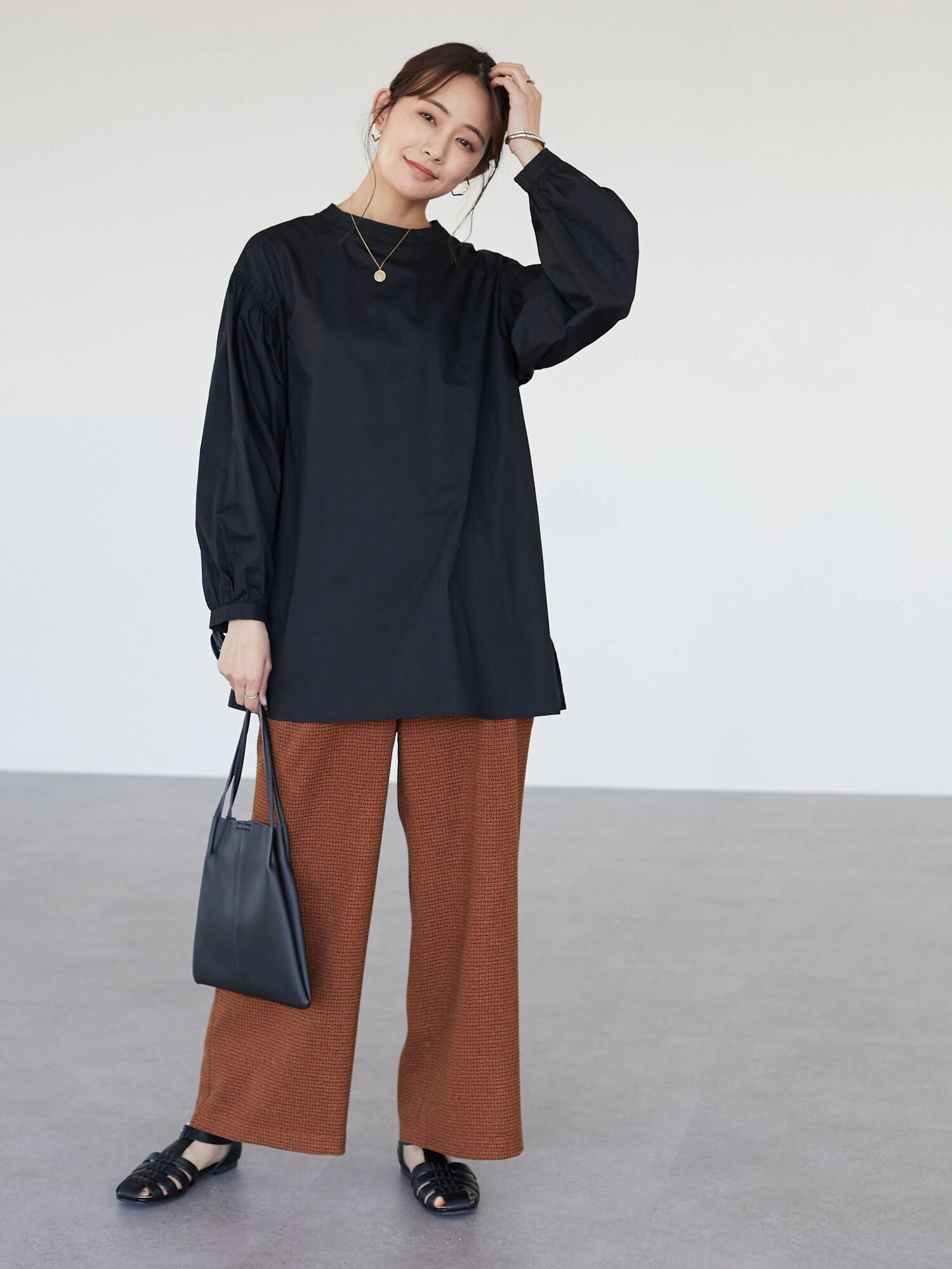 Tansy Sleeve Gathered Blouse