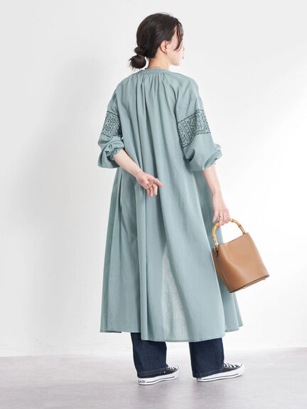 shirt dress Tsuga Cross Stich Dress