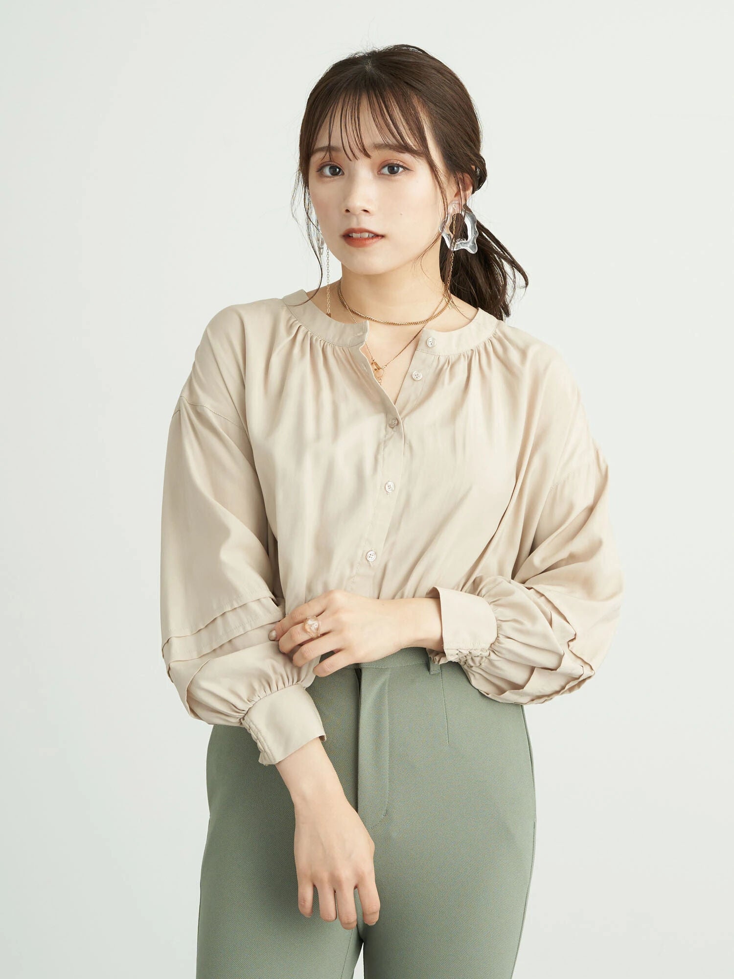 Cody 2WAY Short Length Blouse