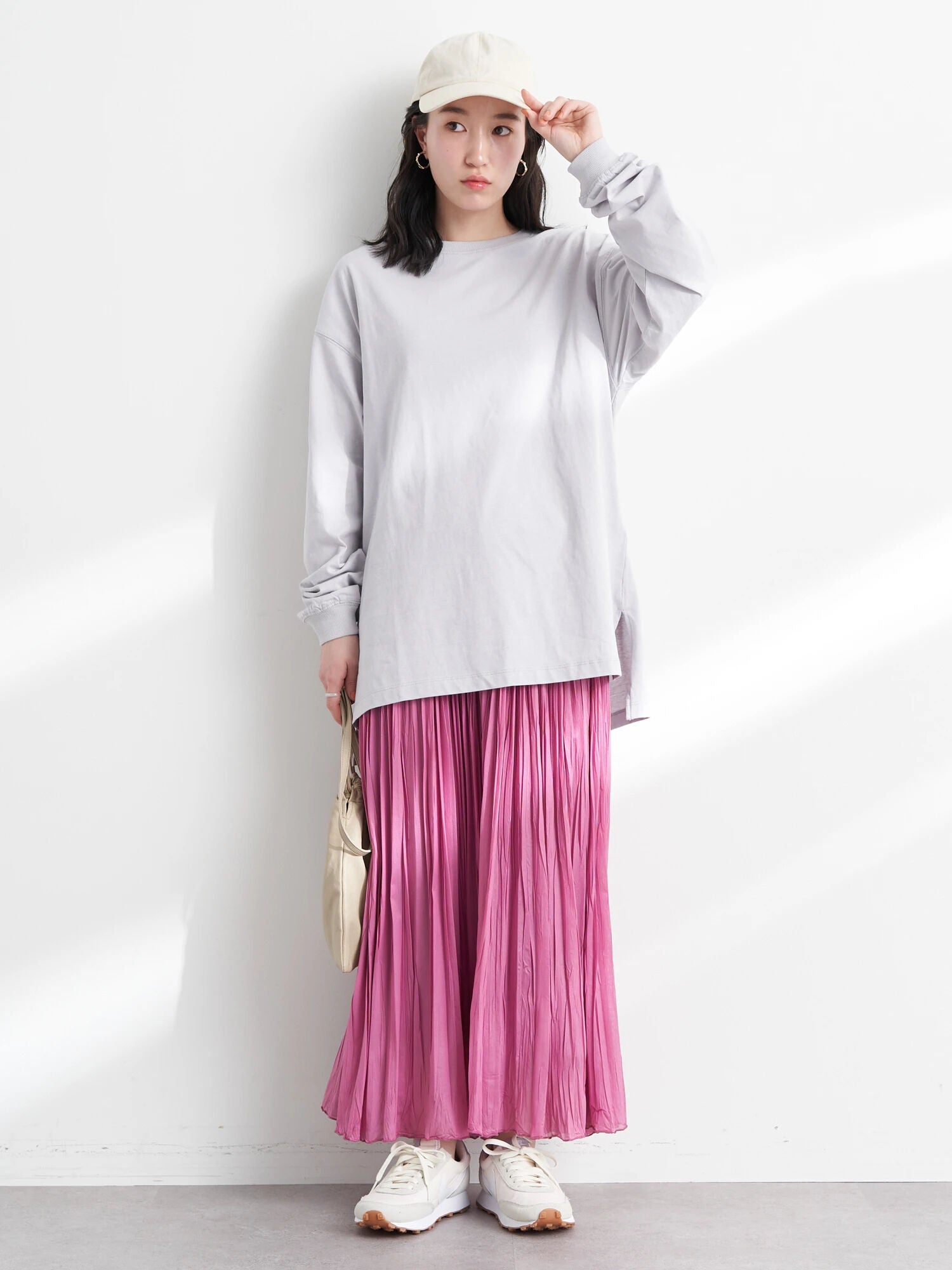 Oba Washer Pleated Skirt