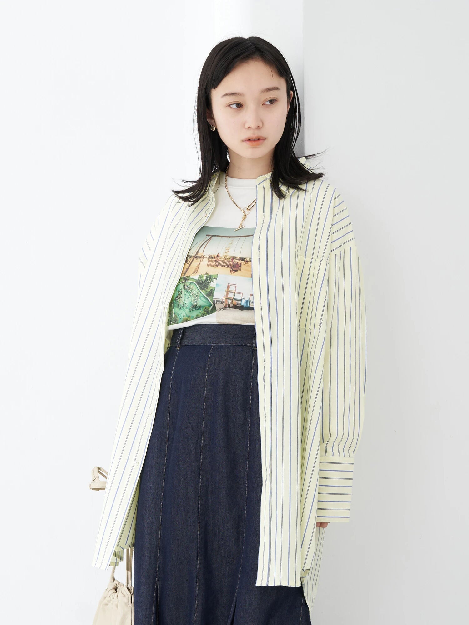 Amity Striped Overshirt