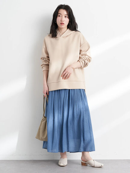 Meera Twill Hood Pullover