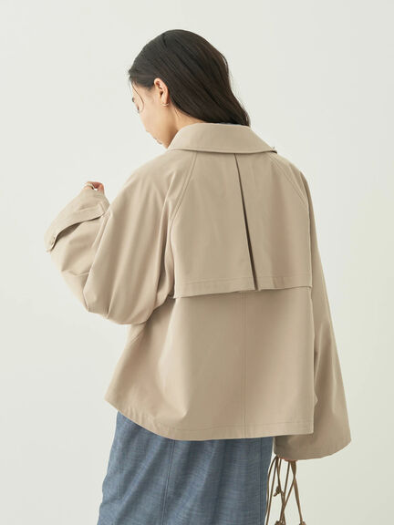 Mabel Short Trench Coat