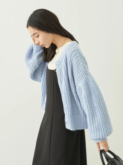 Como Short Knit Cardigan