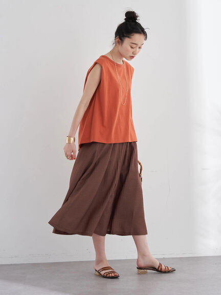 Rok Flare Nagoya Jaquard Flare Skirt