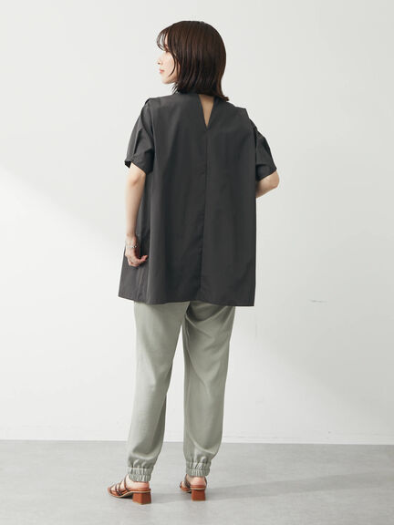 Vincente Front pintuck tunic