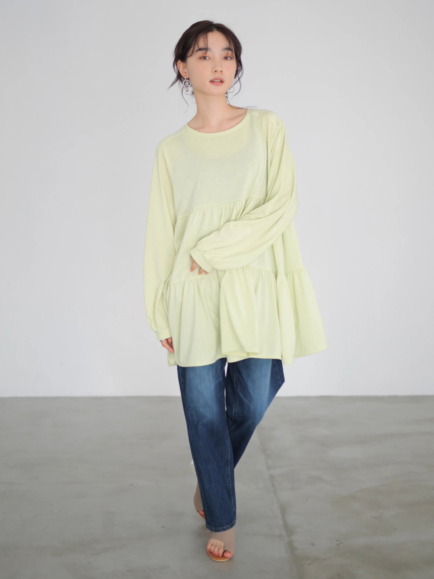 Akari Tiered Losse Blouse