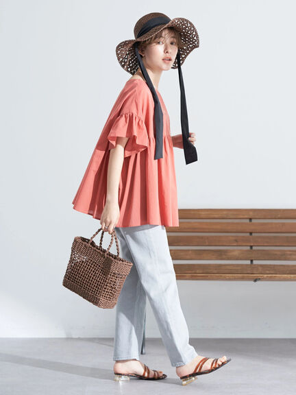 Takano 2way Short Sleeve Blouse