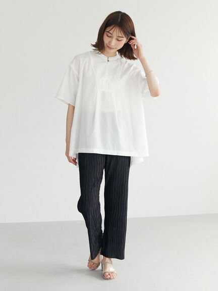 Moca Wavy Pleated Pants