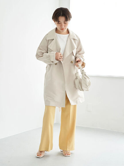 Fern Short Trench Coat