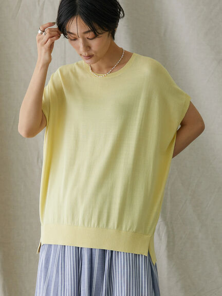 Blouse rajut Acha Loose Sleeve Knit Pullover