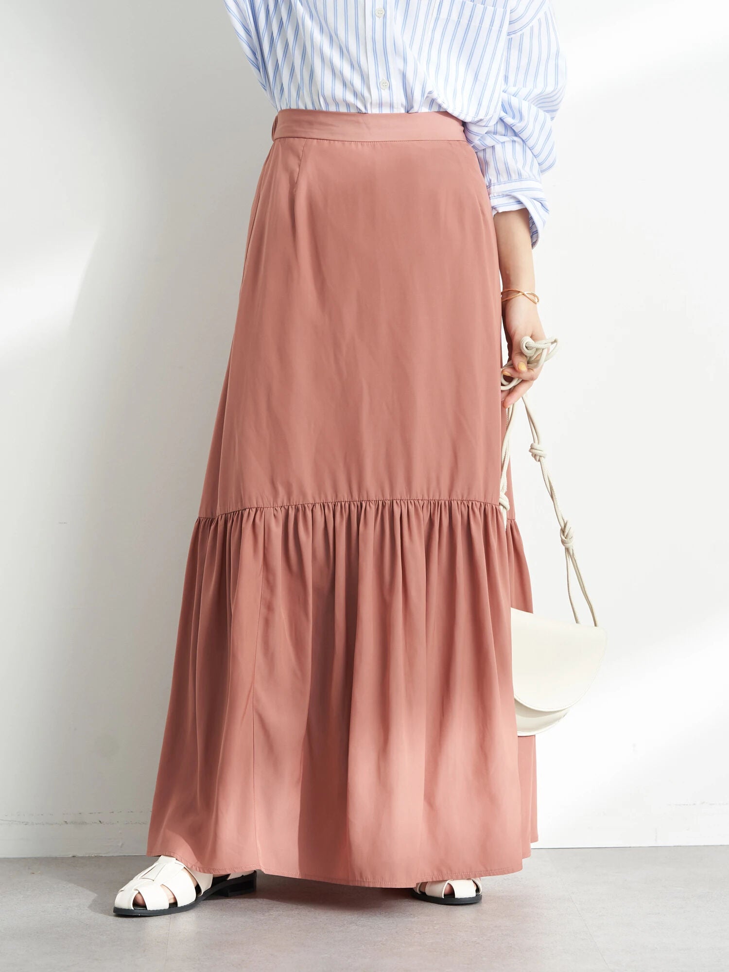 Caca Gathered Volume Skirt