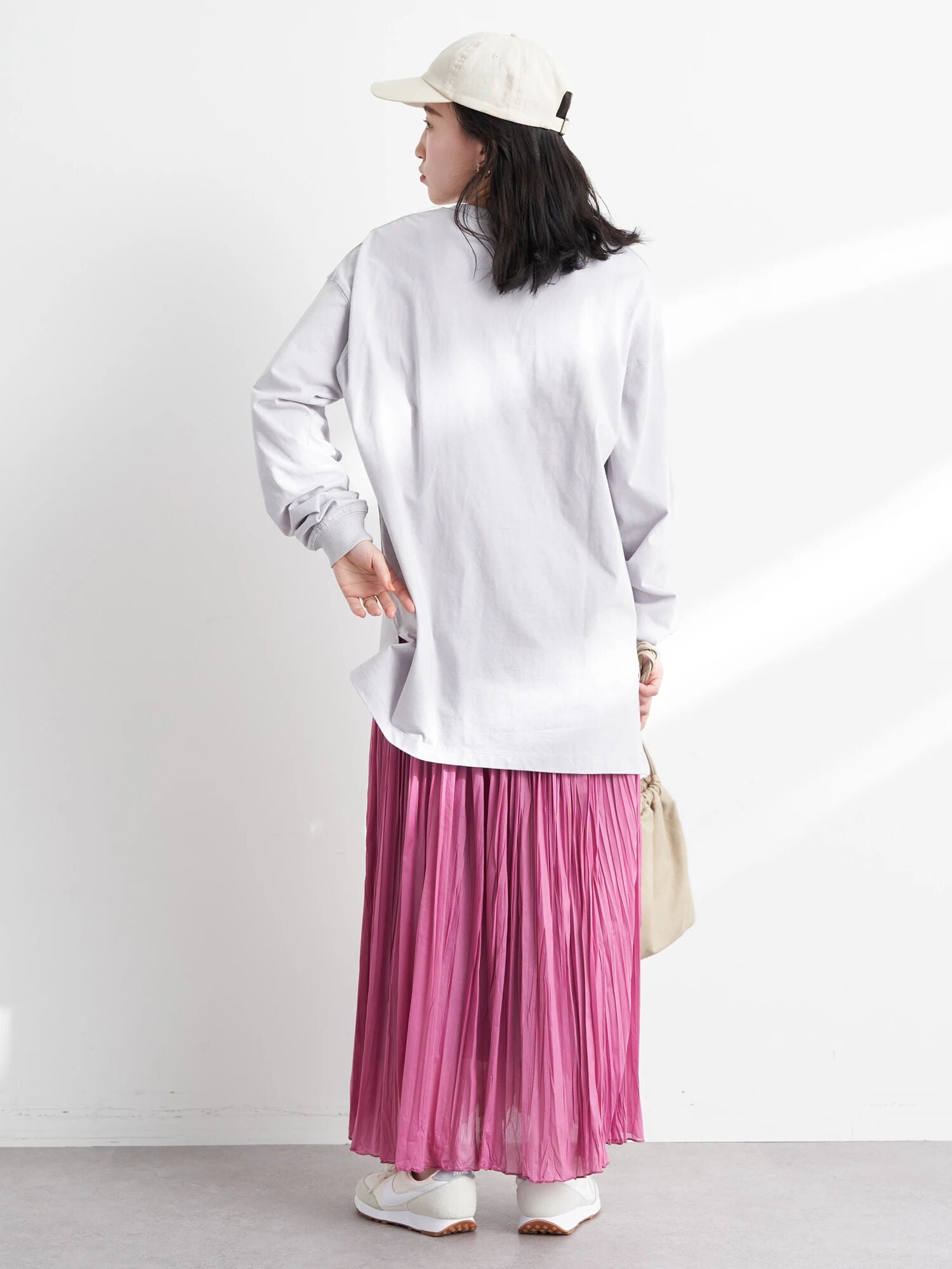 Oba Washer Pleated Skirt