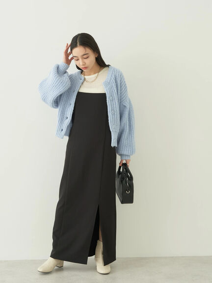 Como Short Knit Cardigan