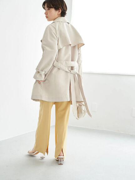 Fern Short Trench Coat