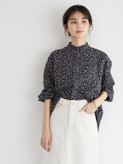 Viti Collar Frilled Blouse