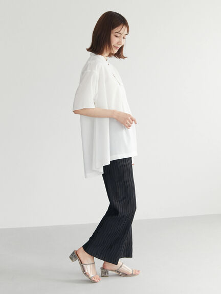 Moca Wavy Pleated Pants