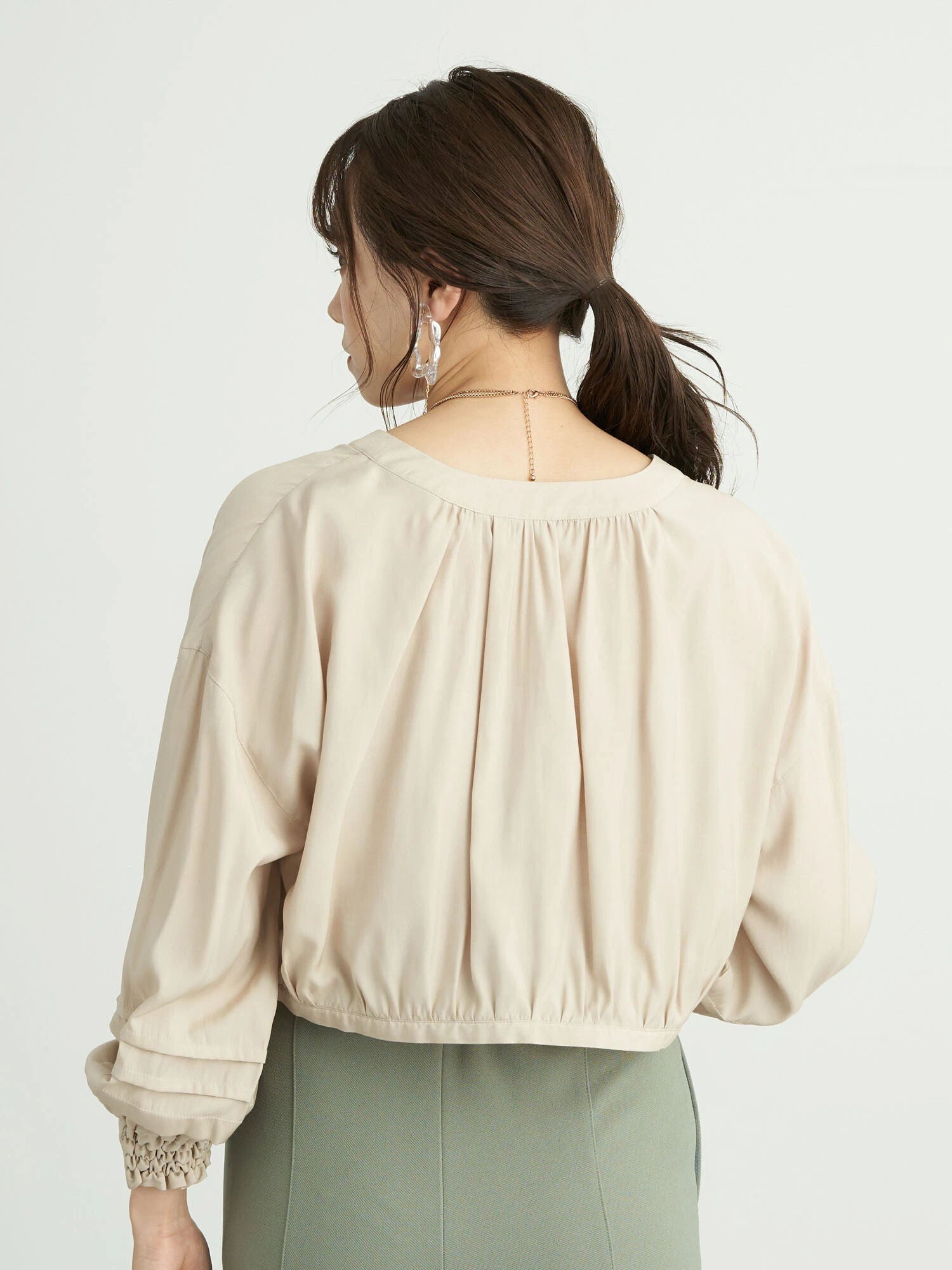 Cody 2WAY Short Length Blouse