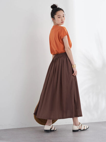 Jima Gathered Skirt