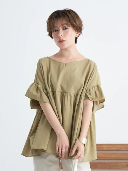 Takano 2way Short Sleeve Blouse