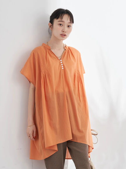 Tunik blouse Pintuck Skipper