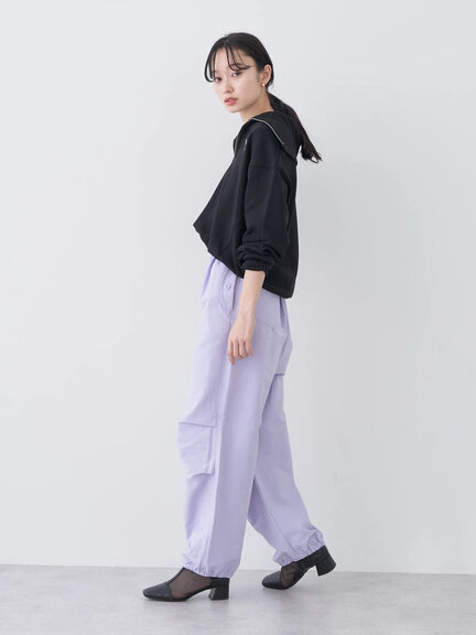 Yururi Balloon Silhouette Pants