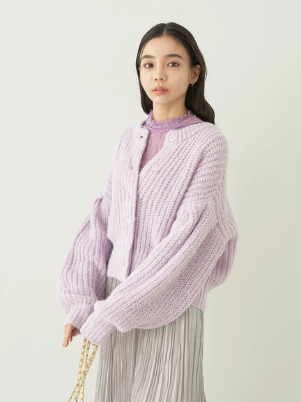 Como Short Knit Cardigan