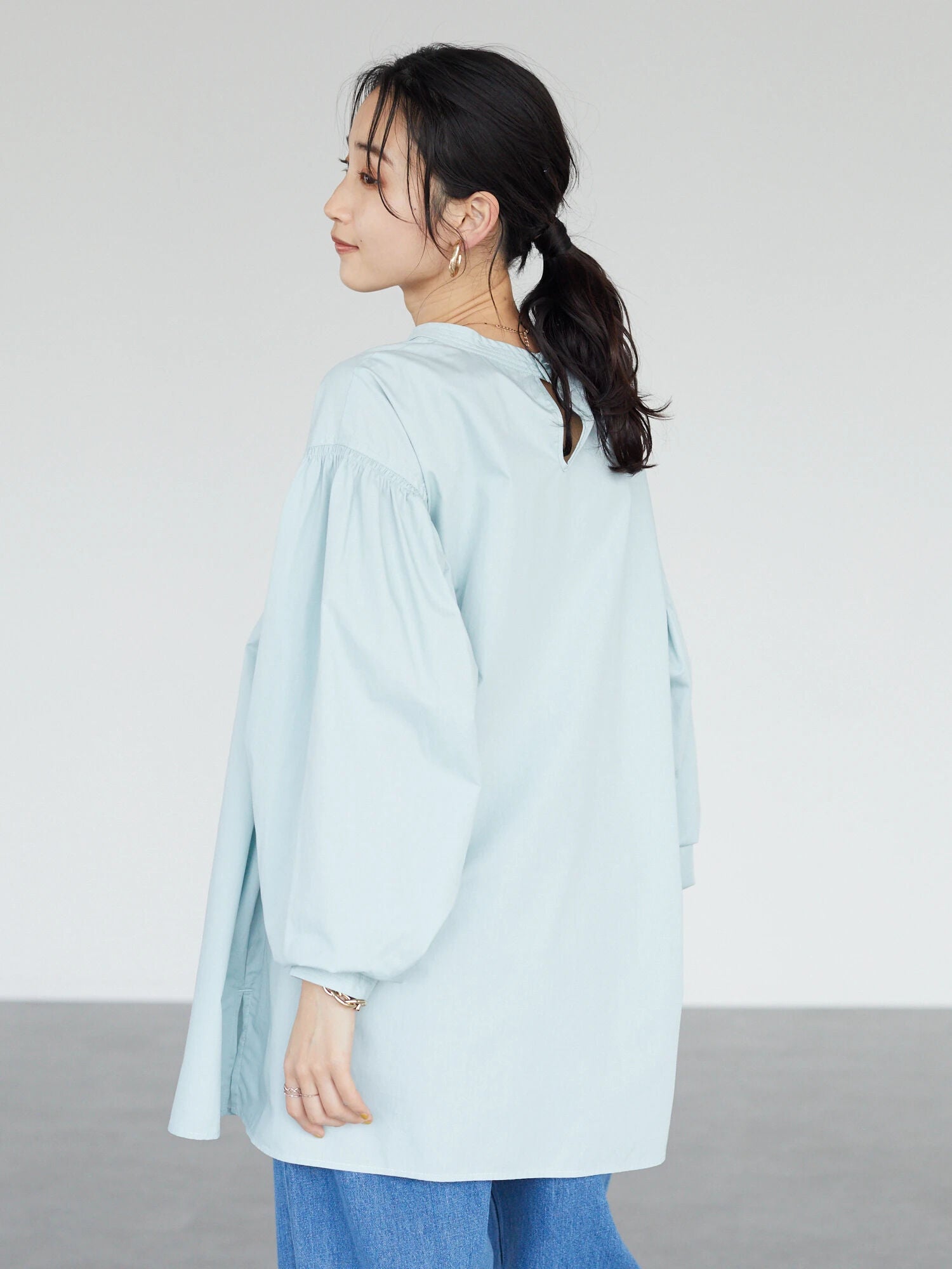 Tansy Sleeve Gathered Blouse