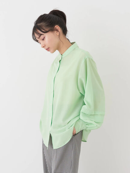 Mofu Volume Sleeve Blouse