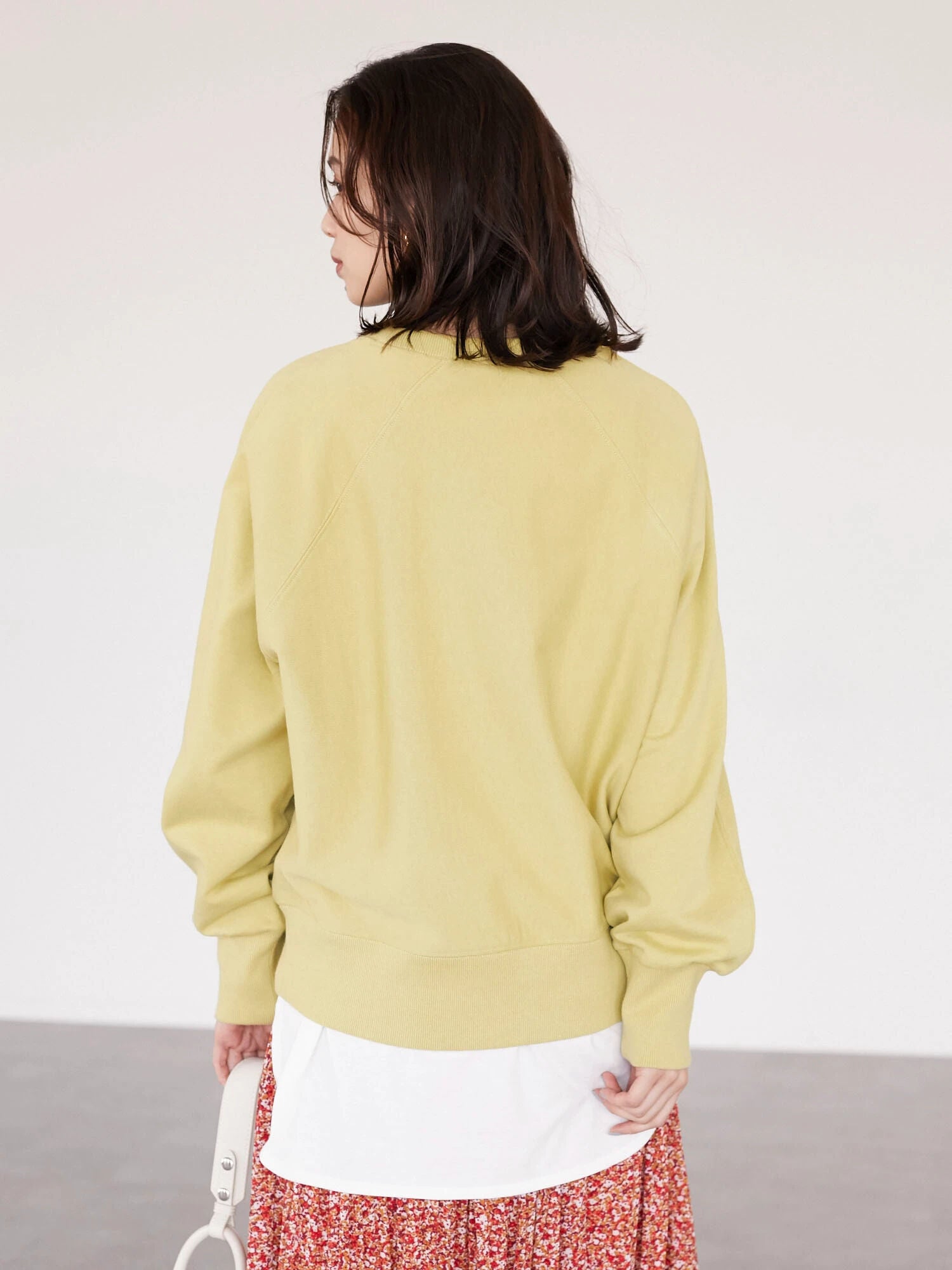 Chou Raglan Short Length Fleece Pullover