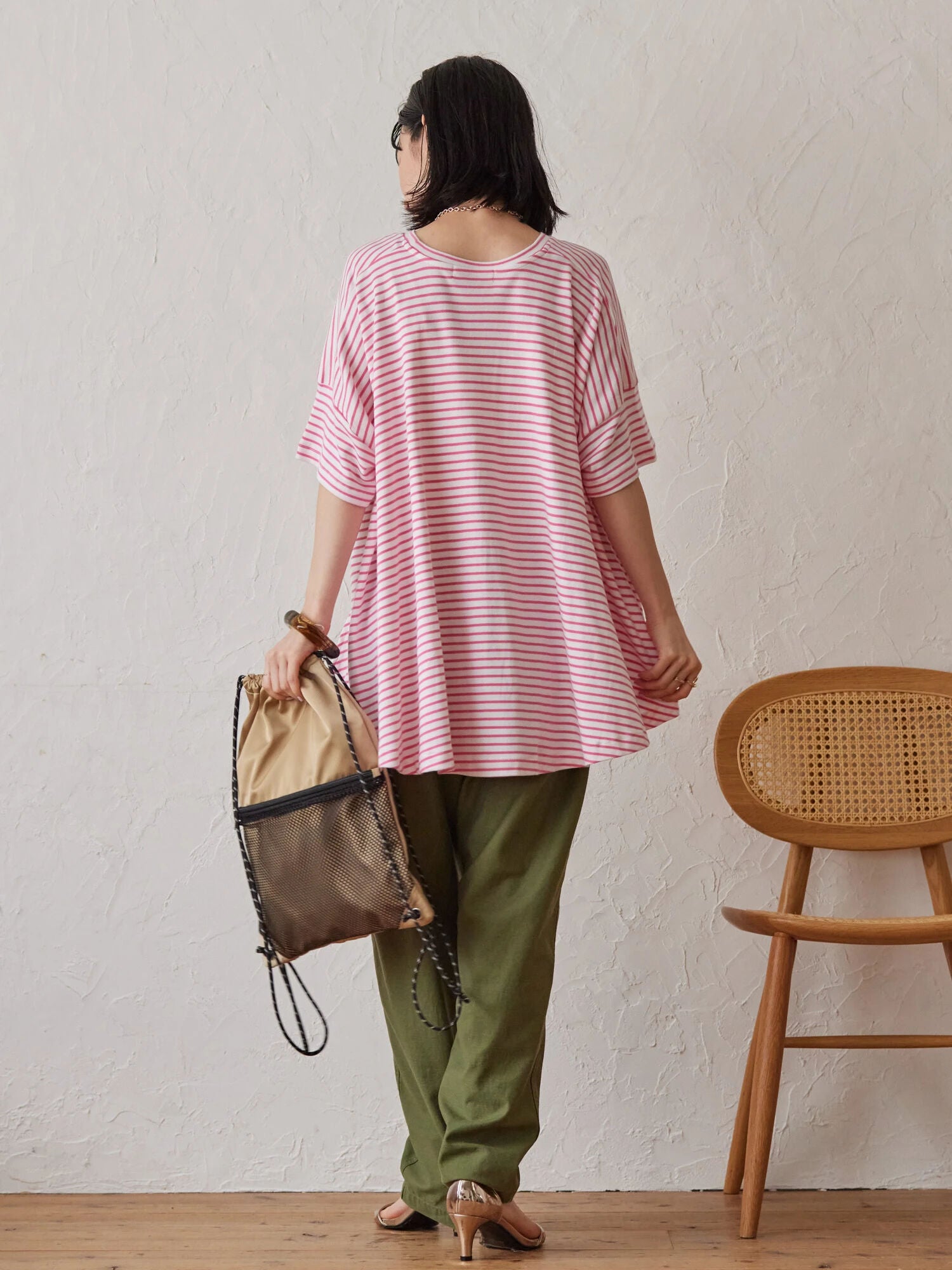 Bolsena Backflare Border Pullover