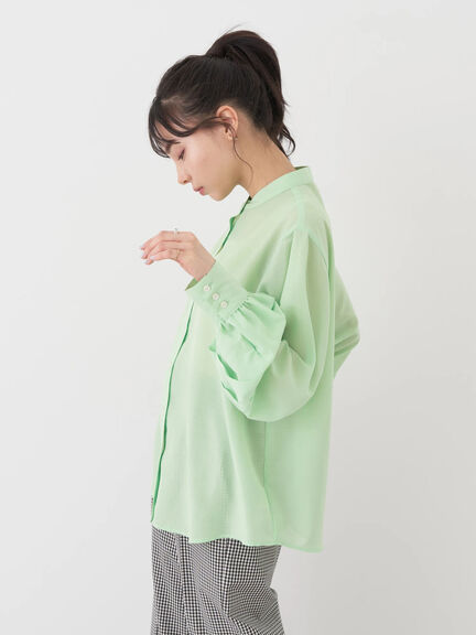 Mofu Volume Sleeve Blouse